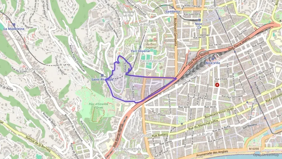 Appartement 88 m² cinq pièces à vendre à Nice