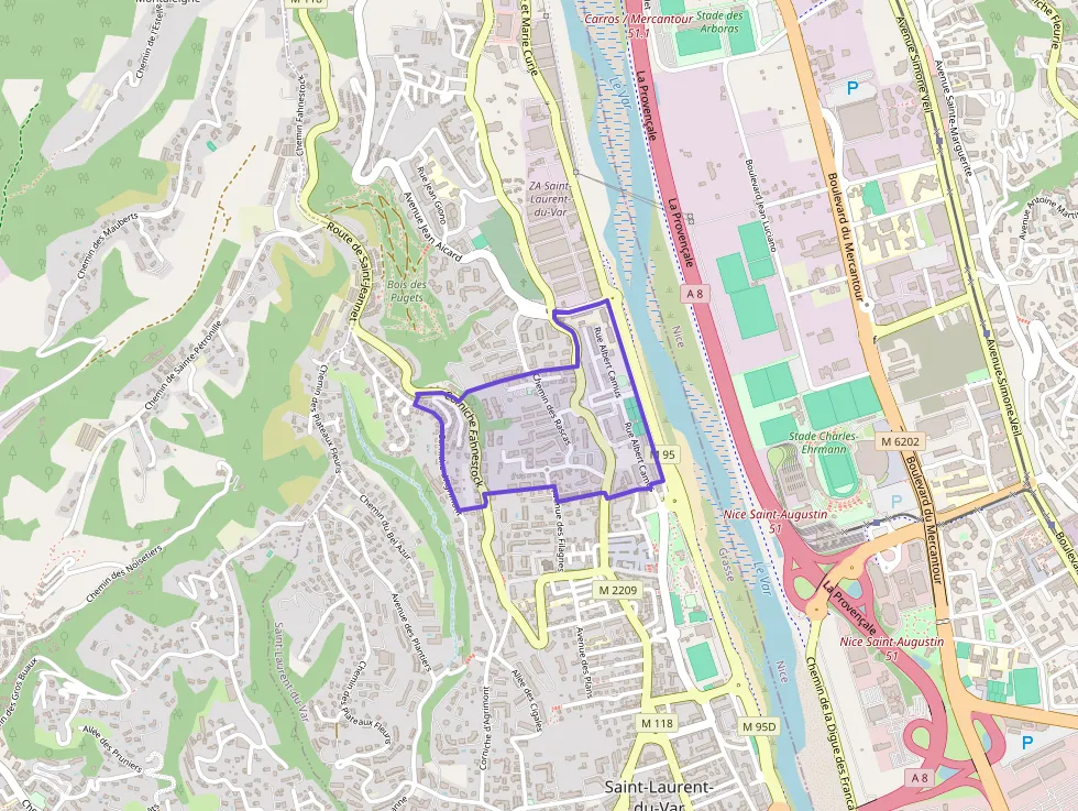 Appartement 73 m² quatre pièces à vendre à Saint-Laurent-du-Var