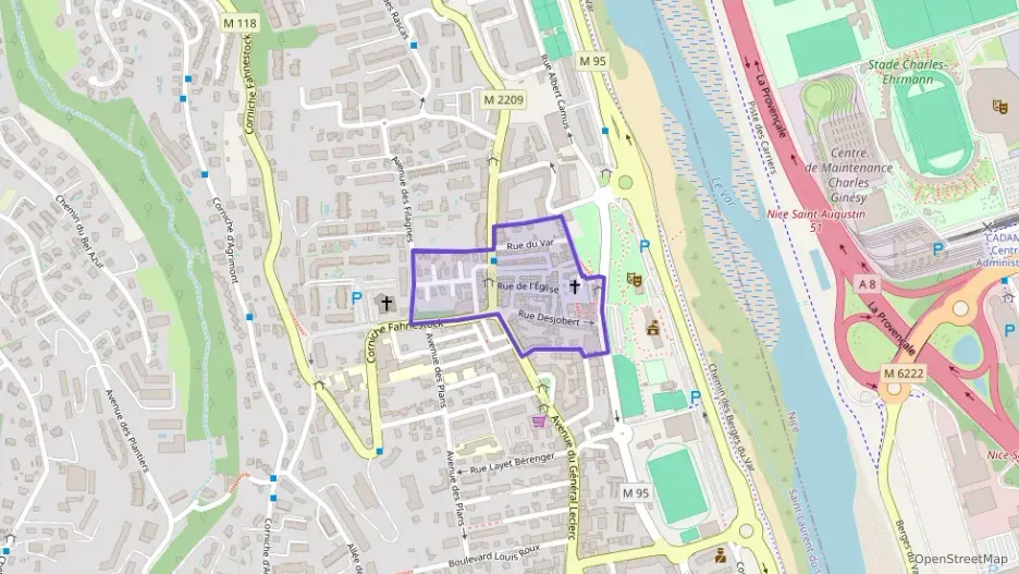 Appartement 52 m² trois pièces à vendre à Saint-Laurent-du-Var