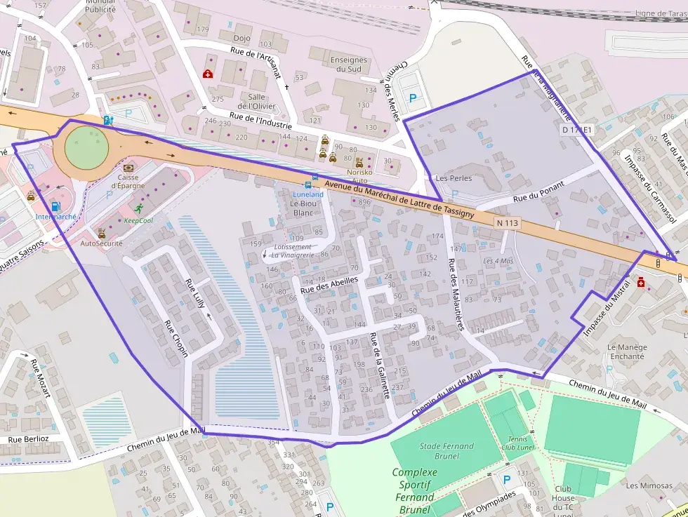 Appartement 48 m² deux pieces à vendre à Lunel