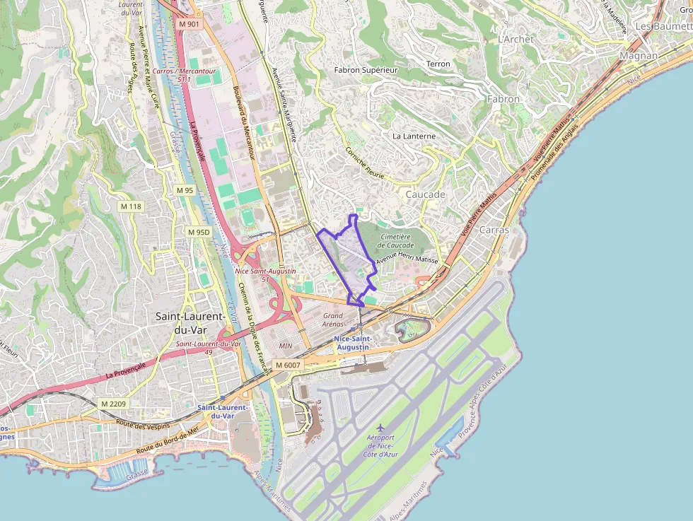 Appartement 54 m² deux pieces à vendre à Nice