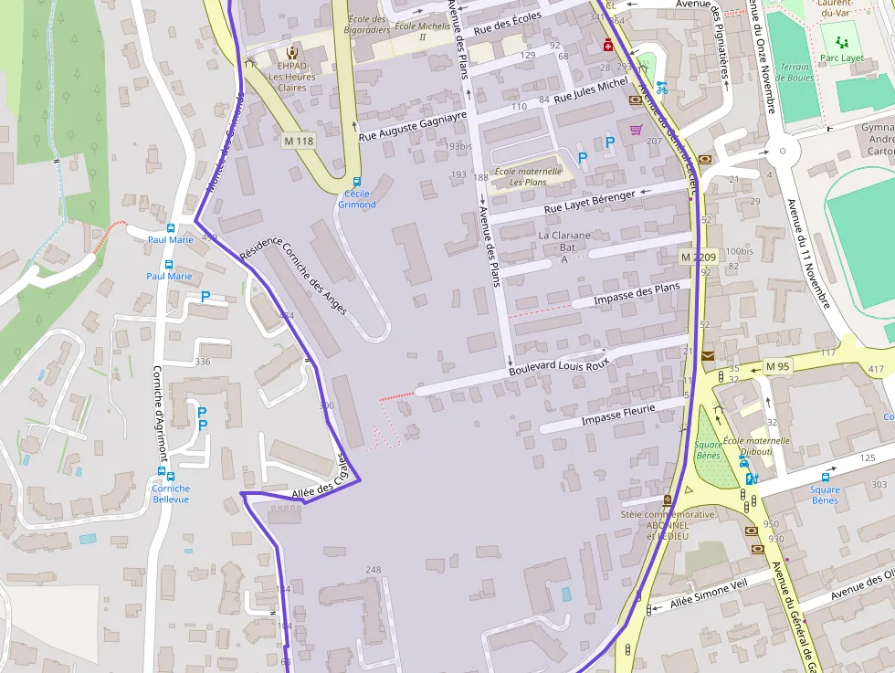 Appartement 76 m² trois pièces à vendre à Saint-Laurent-du-Var