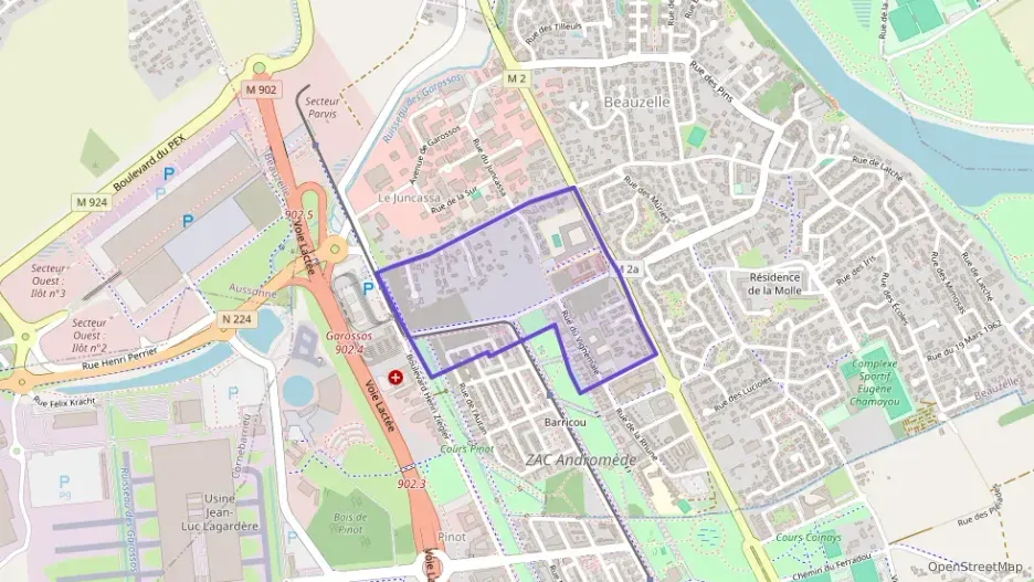 Appartement 80 m² quatre pièces à vendre à Beauzelle