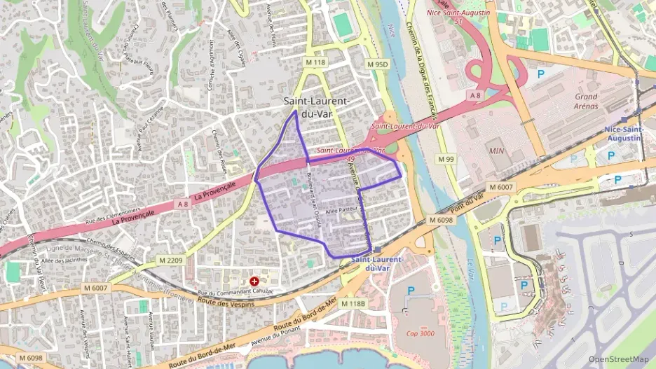 Appartement 26 m² une piece à vendre à Saint-Laurent-du-Var