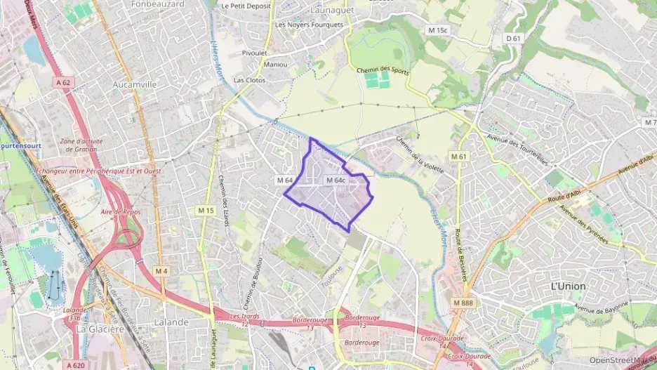 Appartement 45 m² deux pieces à vendre à Launaguet