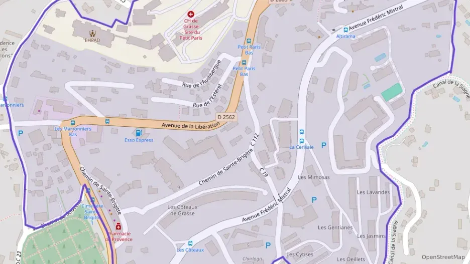 Appartement 65 m² quatre pièces à vendre à Grasse