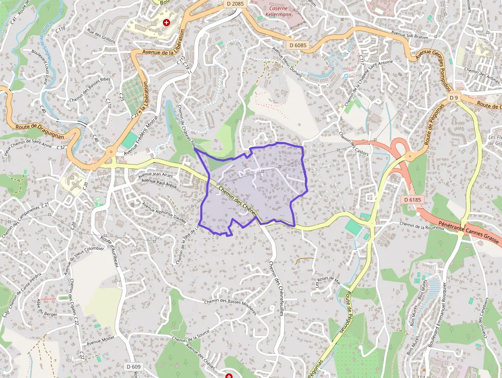 Appartement 85 m² quatre pièces à vendre à Grasse