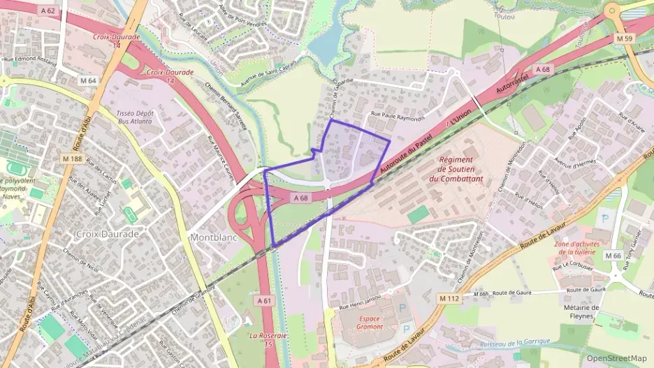 Appartement 61 m² trois pièces à vendre à Toulouse