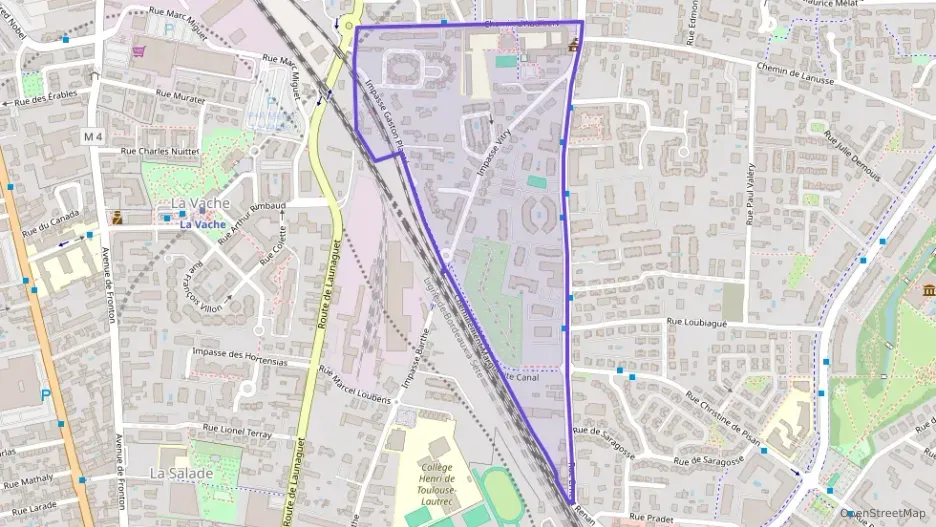 Appartement 60 m² trois pièces à vendre à Toulouse