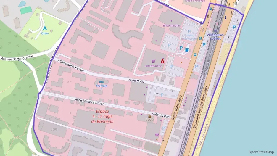 Appartement 42 m² deux pieces à vendre à Villeneuve-Loubet Appartement 42 m² deux pieces à vendre à Villeneuve-Loubet