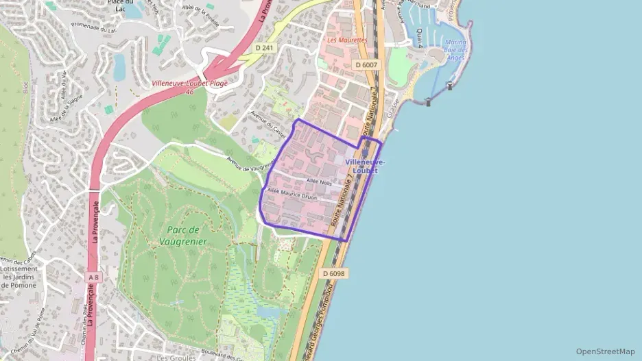 Appartement 42 m² deux pieces à vendre à Villeneuve-Loubet Appartement 42 m² deux pieces à vendre à Villeneuve-Loubet