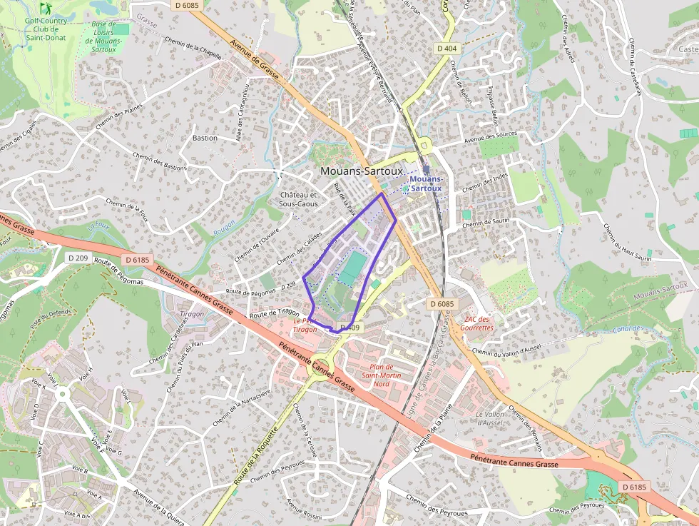 Appartement 60 m² trois pièces à vendre à Mouans-Sartoux
