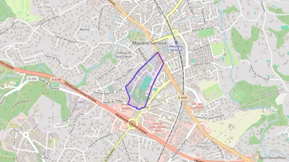 Appartement 60 m² trois pièces à vendre à Mouans-Sartoux