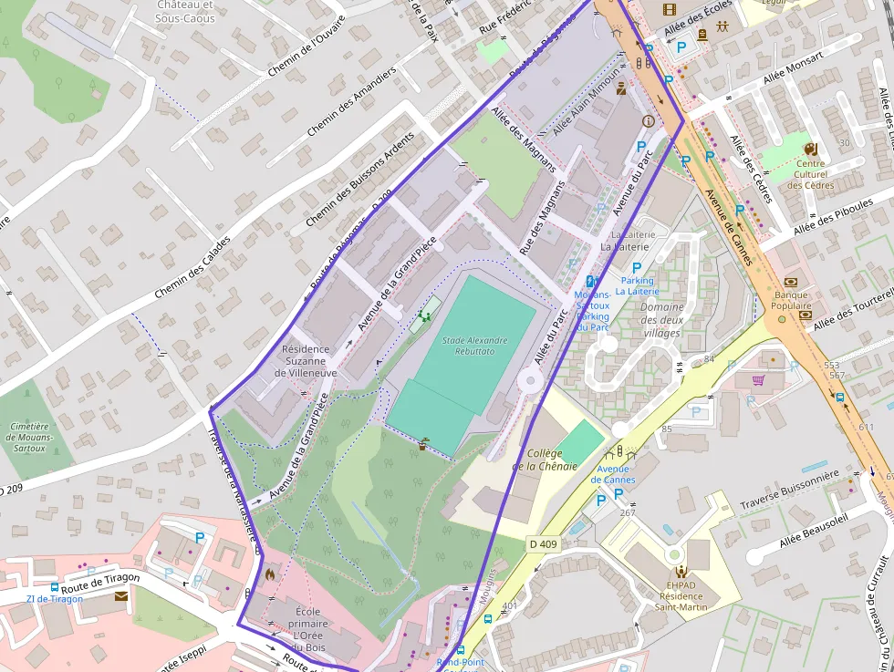 Appartement 53 m² deux pieces à vendre à Mouans-Sartoux