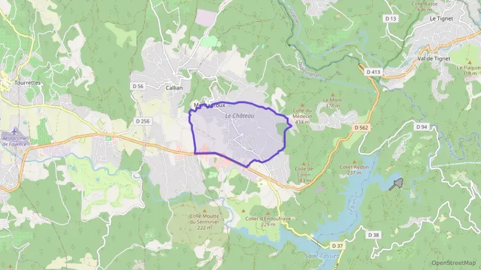 Appartement 71 m² trois pièces à vendre à Montauroux