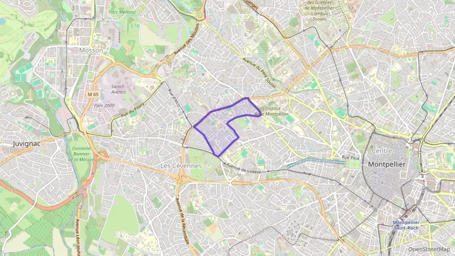 Appartement 48 m² deux pieces à vendre à Montpellier