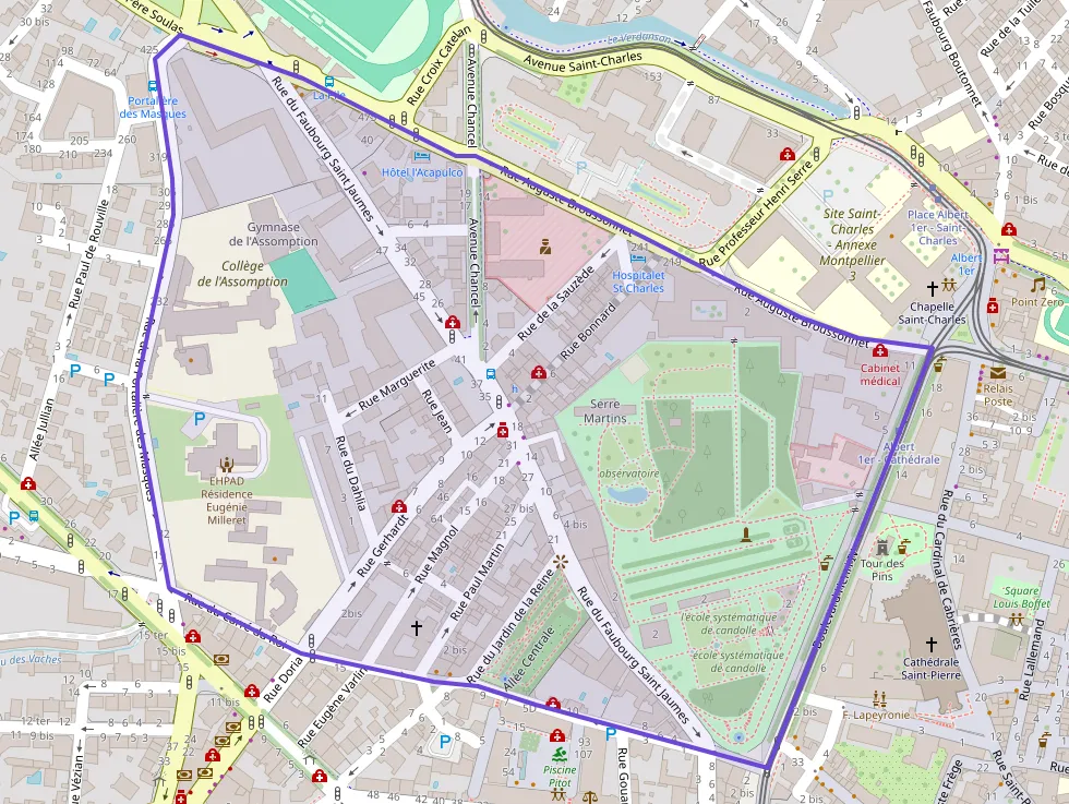 Appartement 54 m² trois pièces à vendre à Montpellier