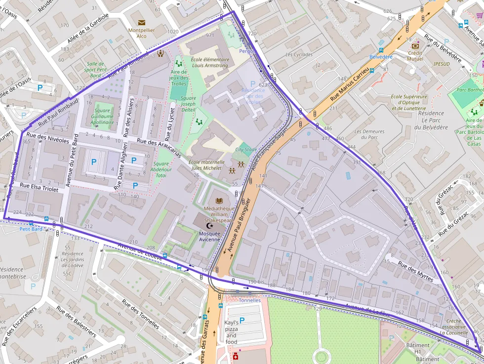 Appartement 30 m² deux pieces à vendre à Montpellier