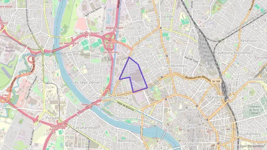 Appartement 63 m² trois pièces à vendre à Toulouse Appartement 63 m² trois pièces à vendre à Toulouse