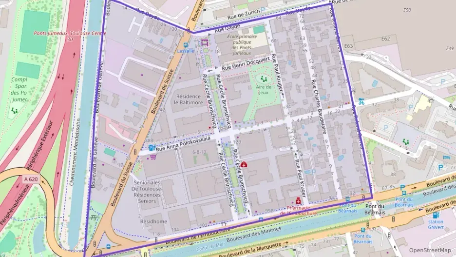 Appartement 43 m² deux pieces à vendre à Toulouse Appartement 43 m² deux pieces à vendre à Toulouse