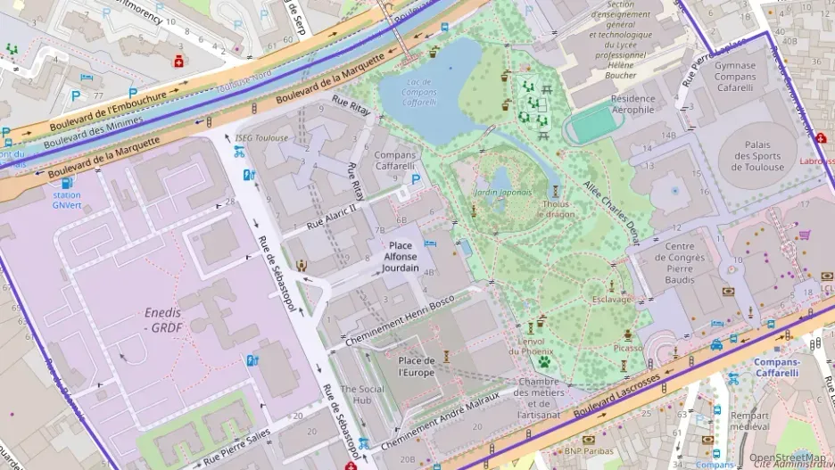 Appartement 118 m² quatre pièces à vendre à Toulouse