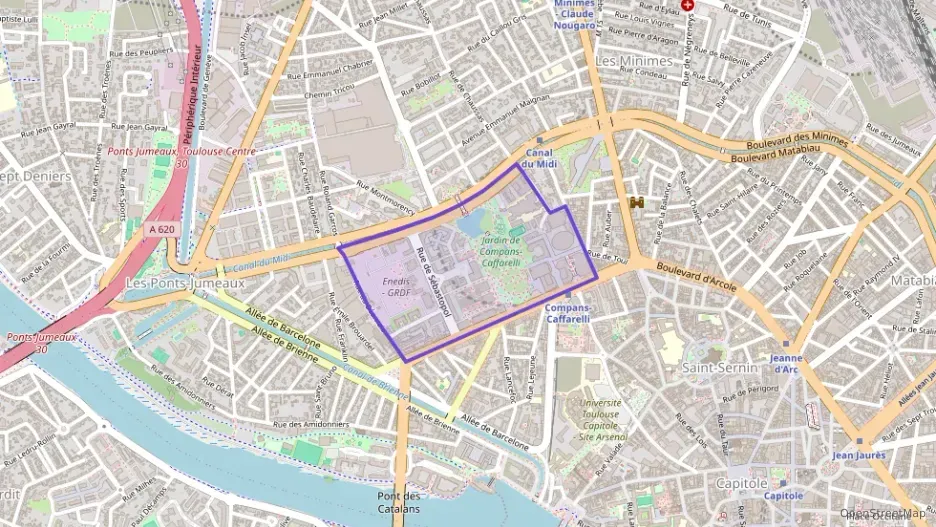 Appartement 118 m² quatre pièces à vendre à Toulouse