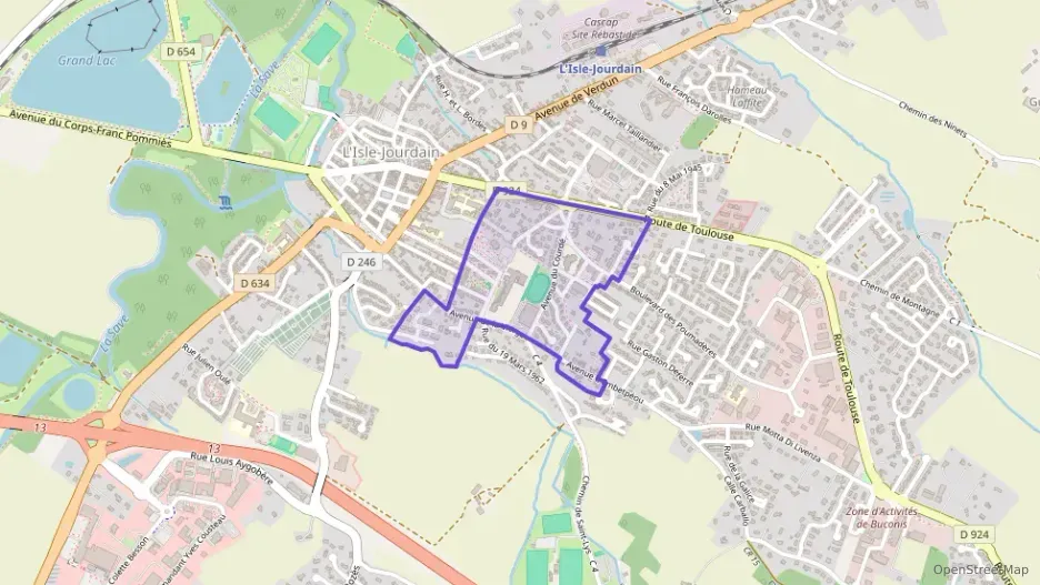 Appartement 61 m² trois pièces à vendre à L`Isle-Jourdain