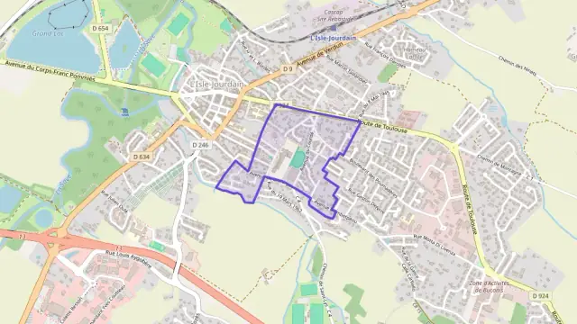 Appartement 61 m² trois pièces à vendre à L`Isle-Jourdain