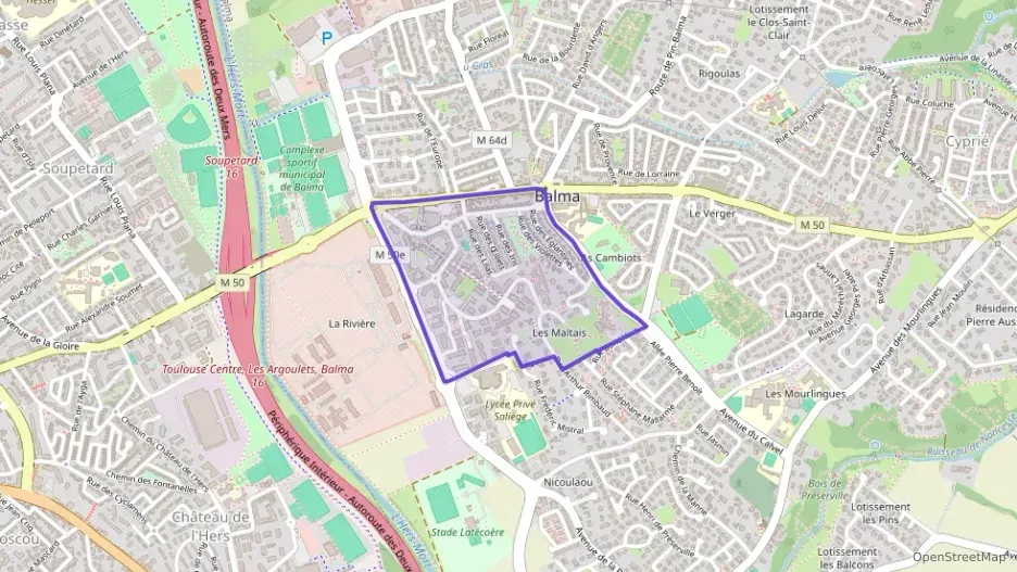 Appartement 49 m² deux pieces à vendre à Balma