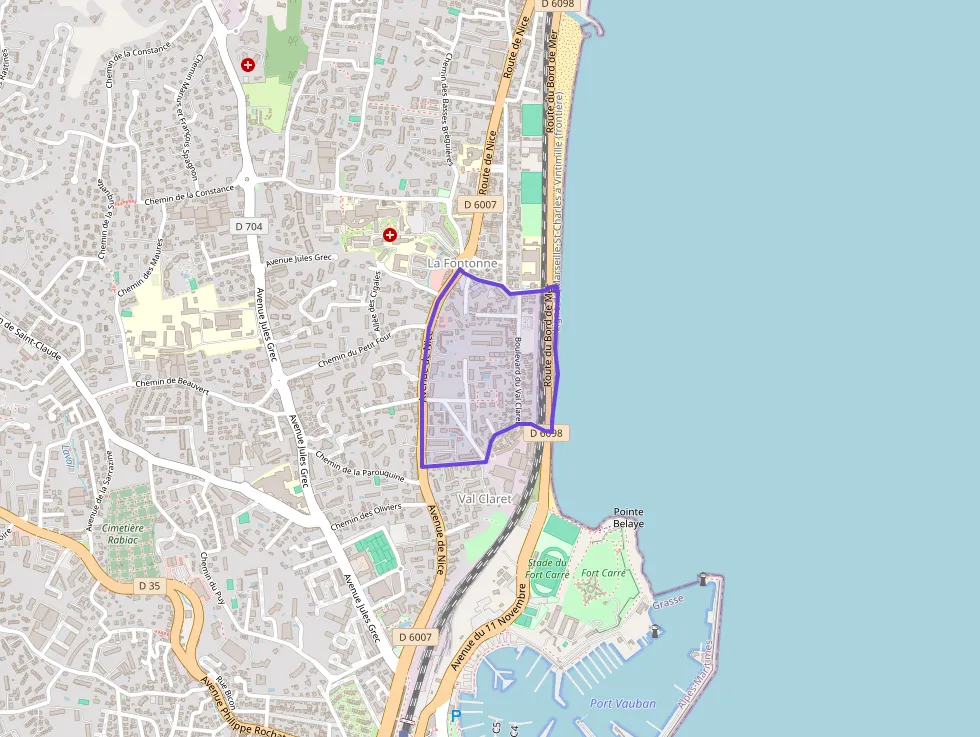 Appartement 67 m² quatre pièces à vendre à Antibes