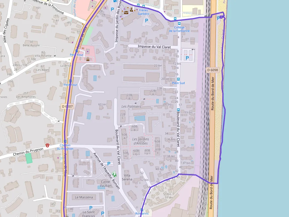 Appartement 35 m² une piece à vendre à Antibes