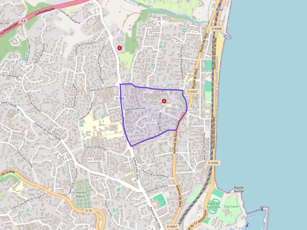 Appartement 81 m² trois pièces à vendre à Antibes