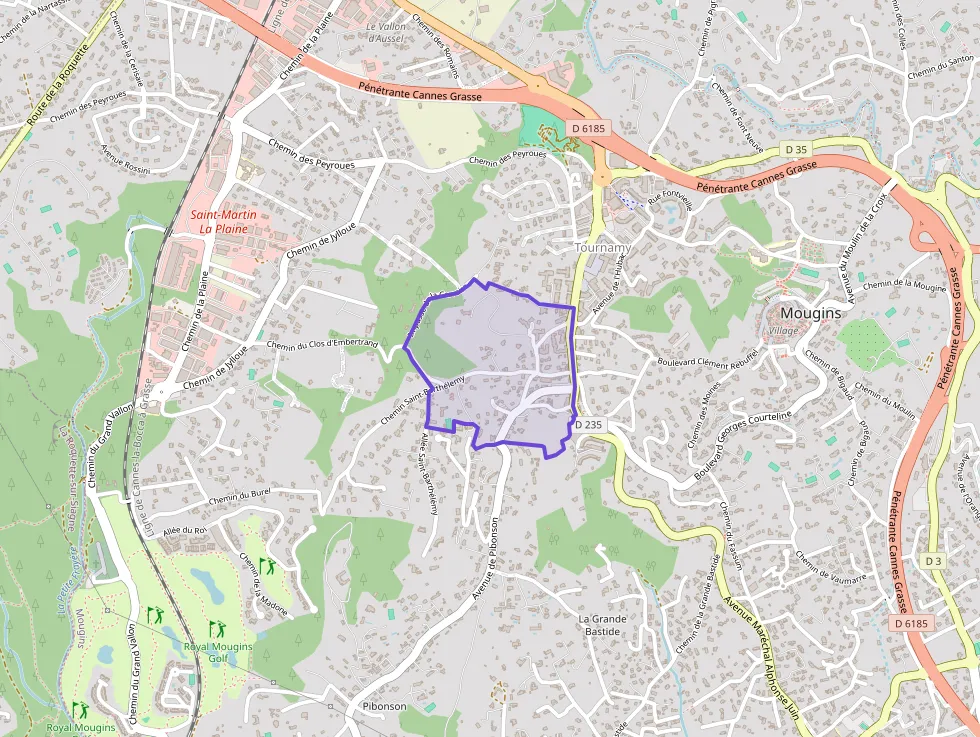 Appartement 82 m² quatre pièces à vendre à Mougins