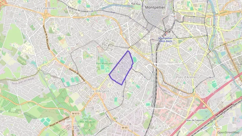 Appartement 110 m² quatre pièces à vendre à Montpellier