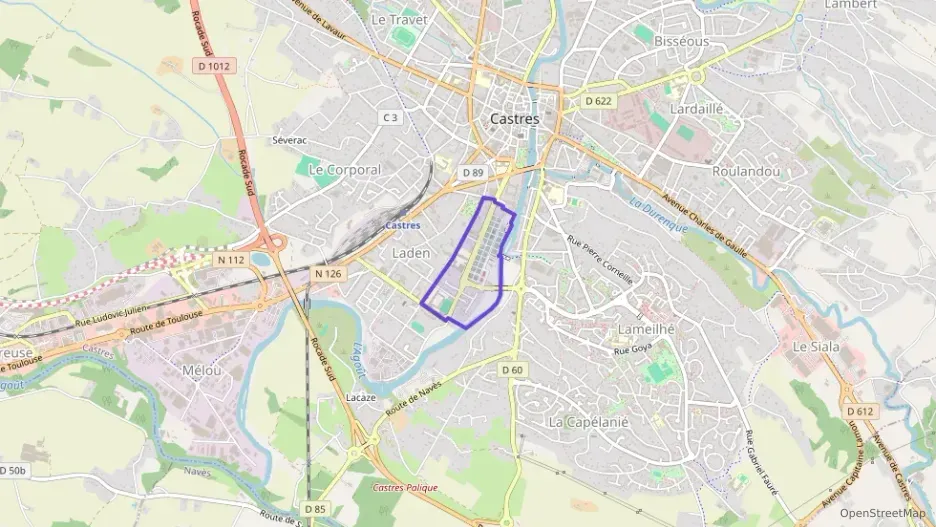Appartement 56 m² trois pièces à vendre à Castres Appartement 56 m² trois pièces à vendre à Castres