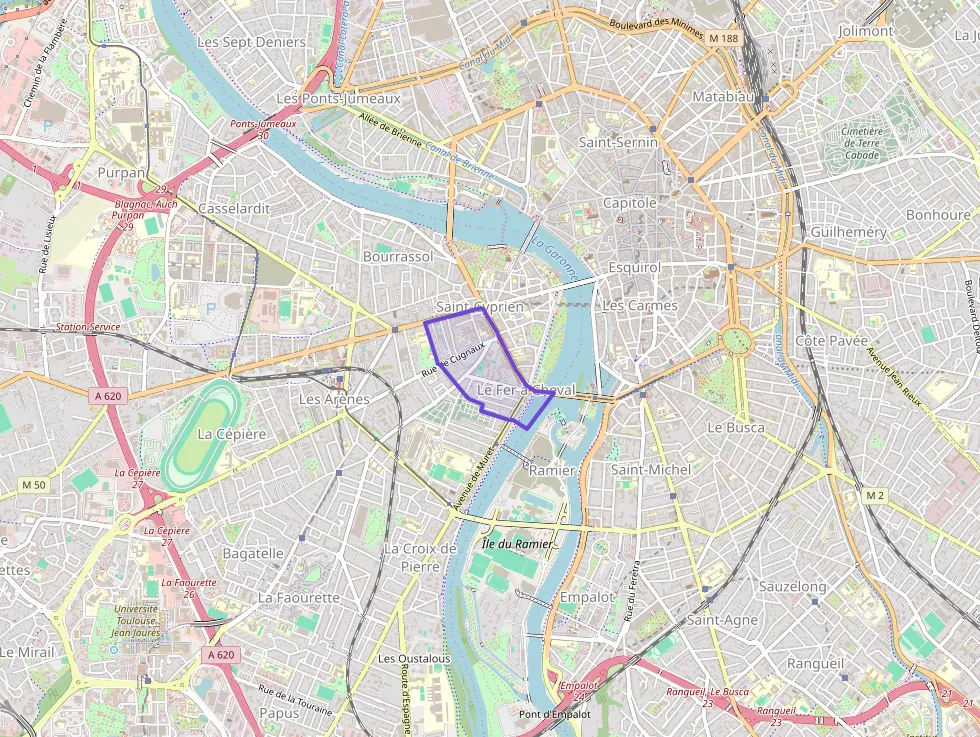 Appartement 75 m² quatre pièces à vendre à Toulouse