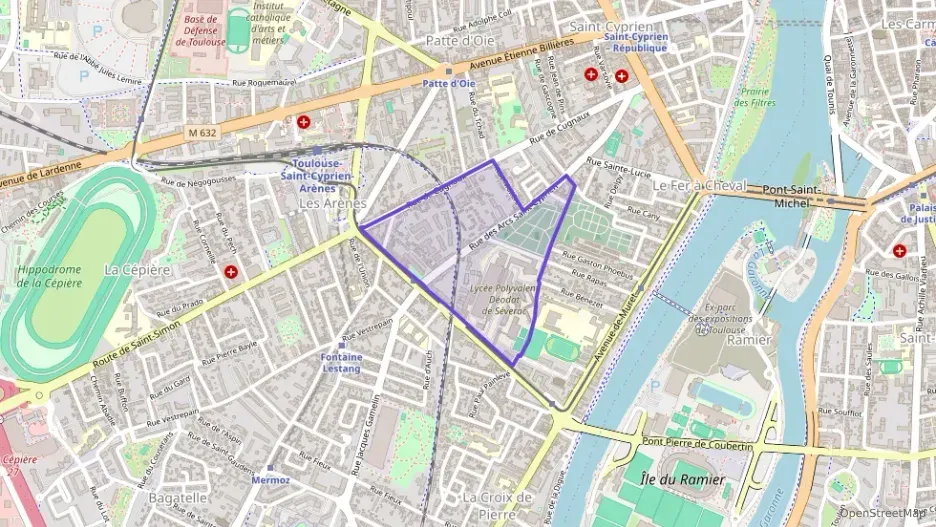 Appartement 50 m² deux pieces à vendre à Toulouse