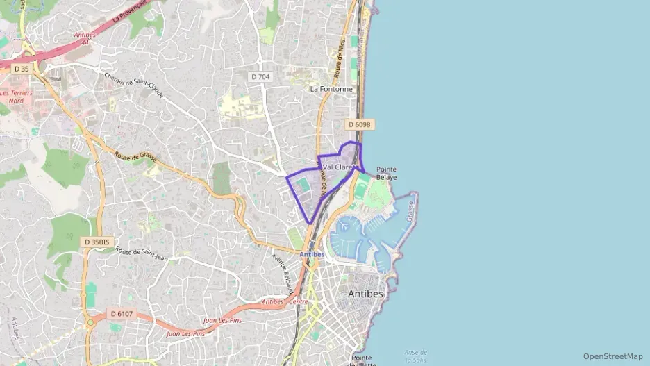 Appartement 52 m² deux pieces à vendre à Antibes Appartement 52 m² deux pieces à vendre à Antibes