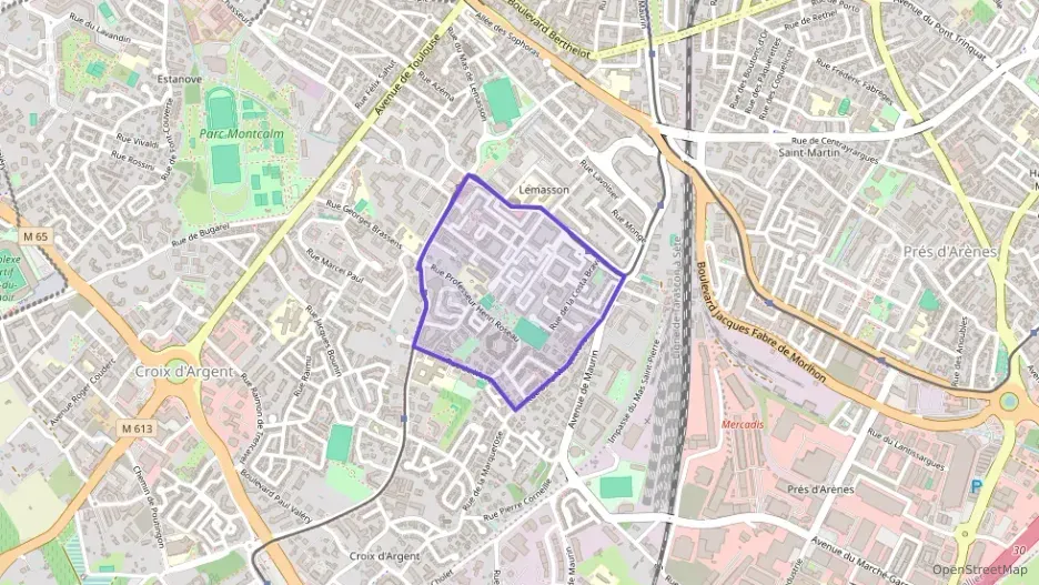 Appartement 67 m² deux pieces à vendre à Montpellier