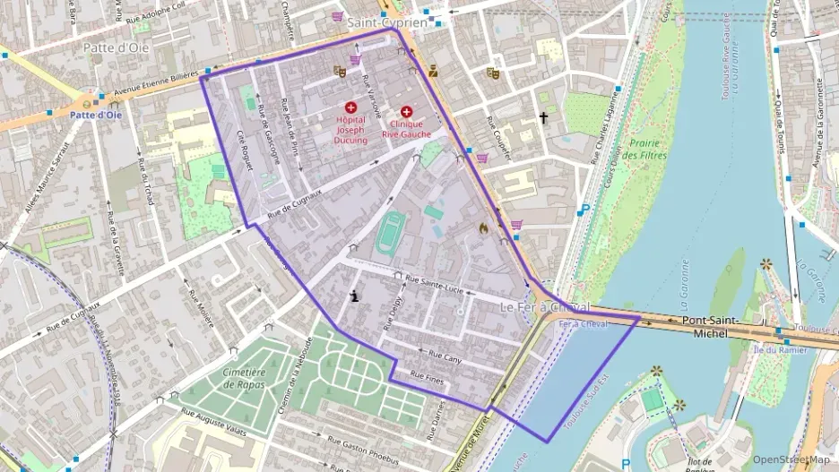 Appartement 100 m² quatre pièces à vendre à Toulouse
