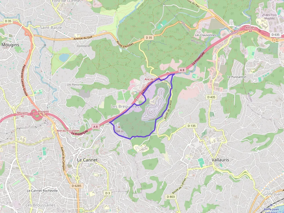 Appartement 46 m² deux pieces à vendre à Mougins