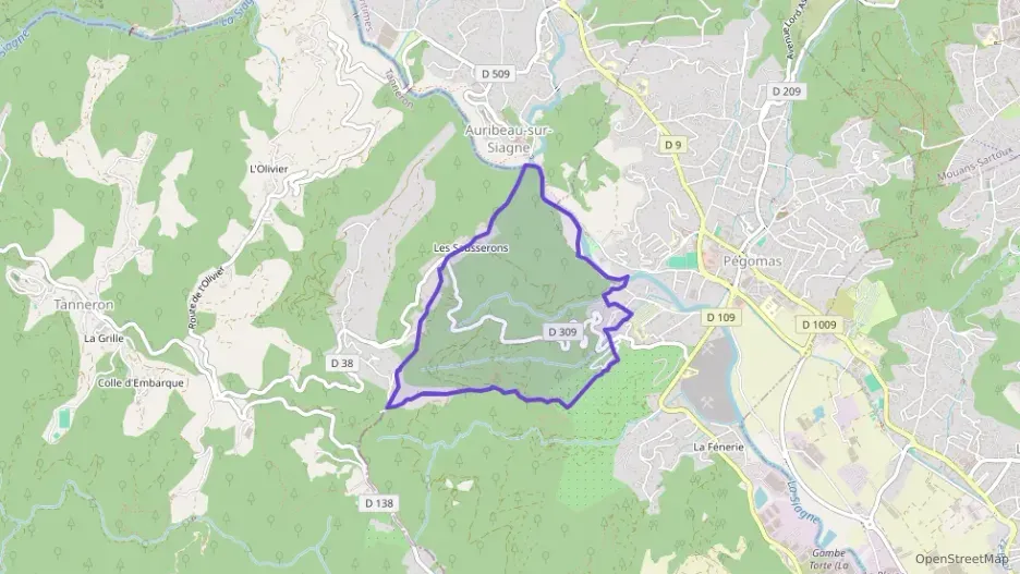 Appartement 45 m² trois pièces à vendre à Pégomas