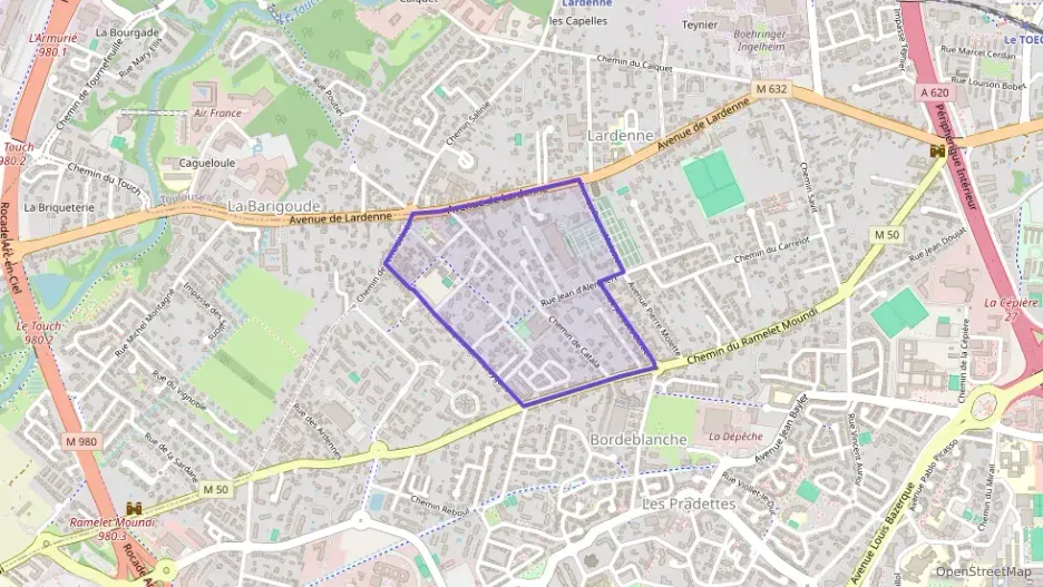 Appartement 48 m² deux pieces à vendre à Toulouse