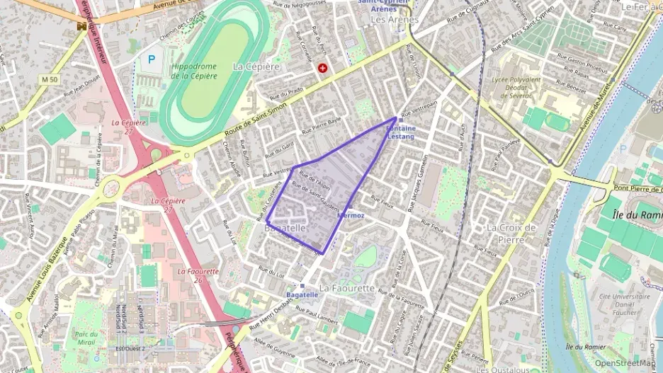 Appartement 86 m² quatre pièces à vendre à Toulouse