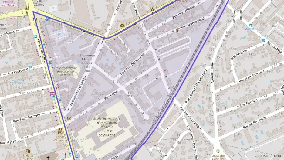 Appartement 30 m² deux pieces à vendre à Toulouse Appartement 30 m² deux pieces à vendre à Toulouse