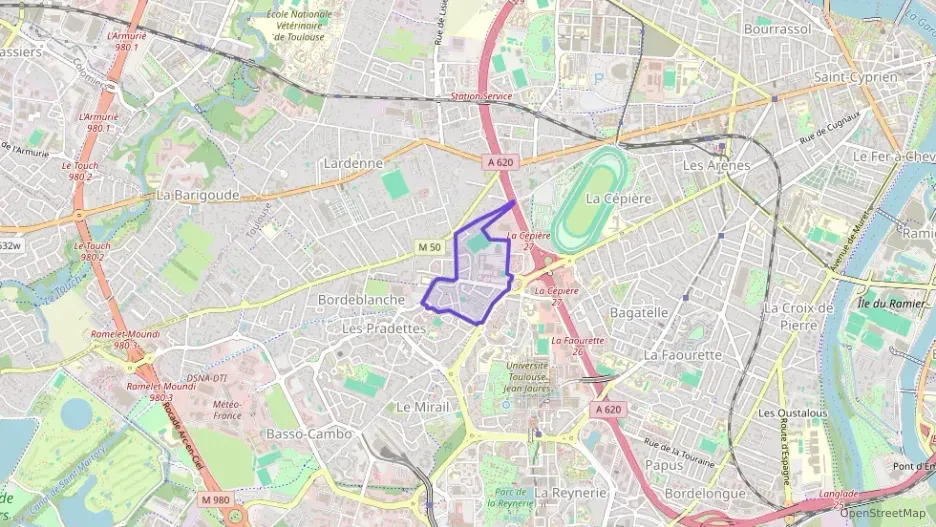 Appartement 42 m² deux pieces à vendre à Toulouse
