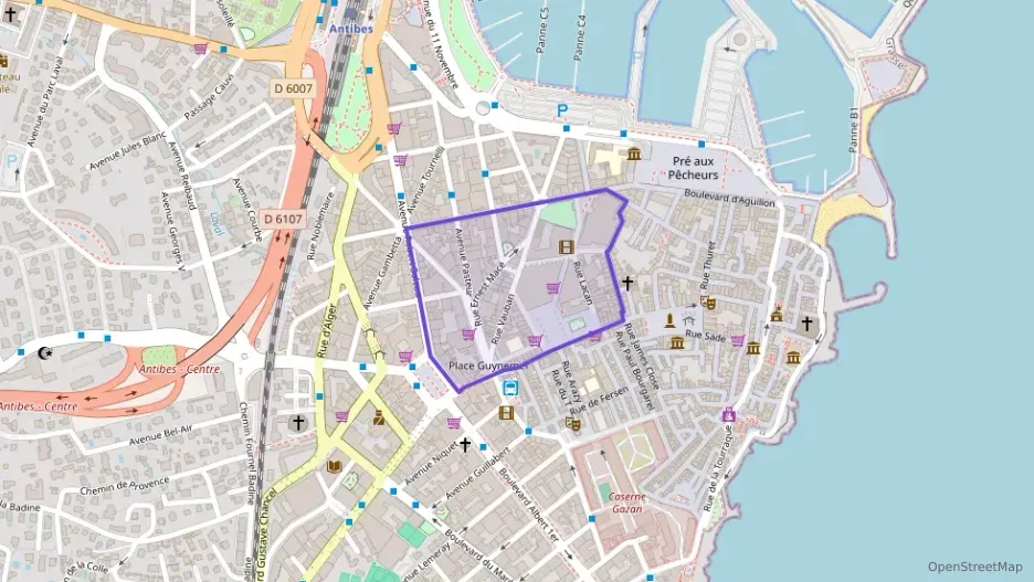 Appartement 71 m² trois pièces à vendre à Antibes