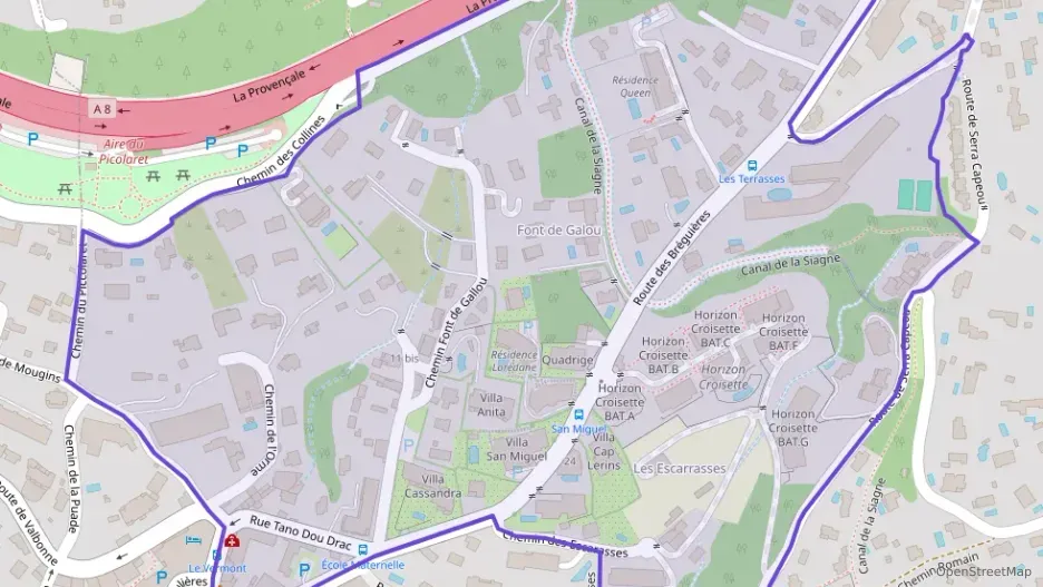 Appartement 113 m² quatre pièces à vendre à Le Cannet