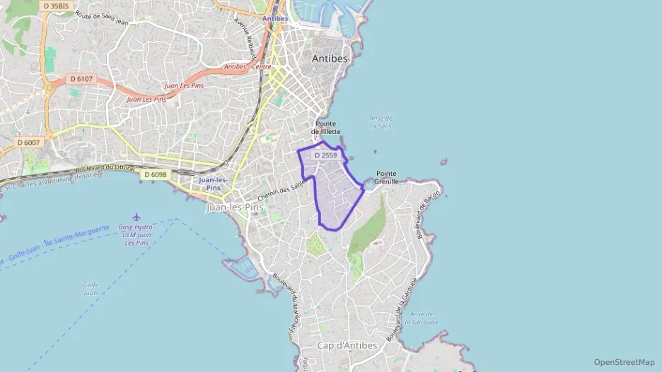 Appartement 52 m² deux pieces à vendre à Antibes