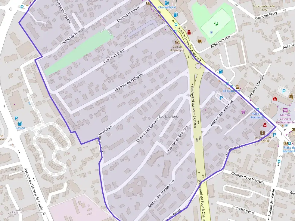 Appartement 46 m² deux pieces à vendre à Le Cannet